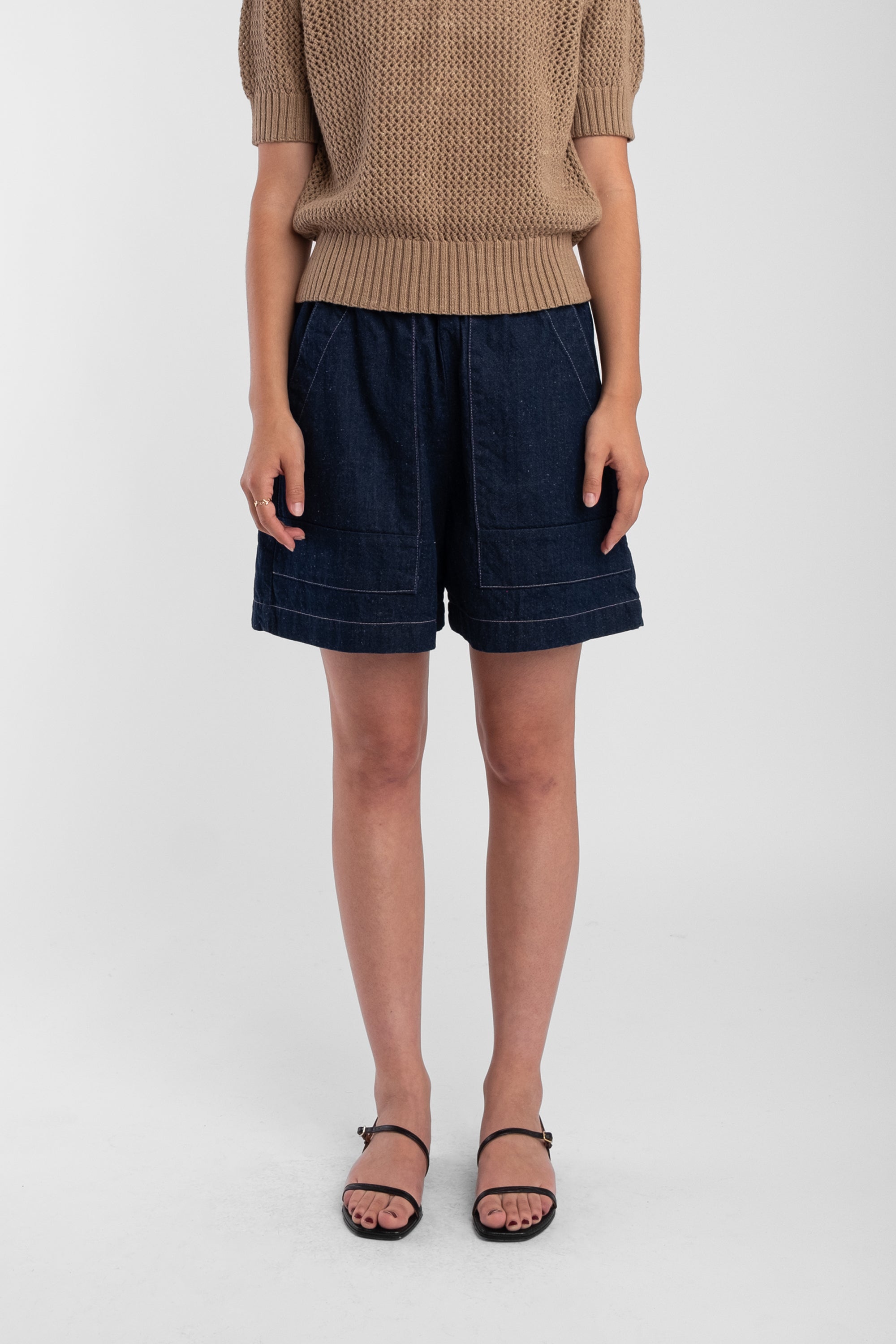 Dark Indigo Field Short