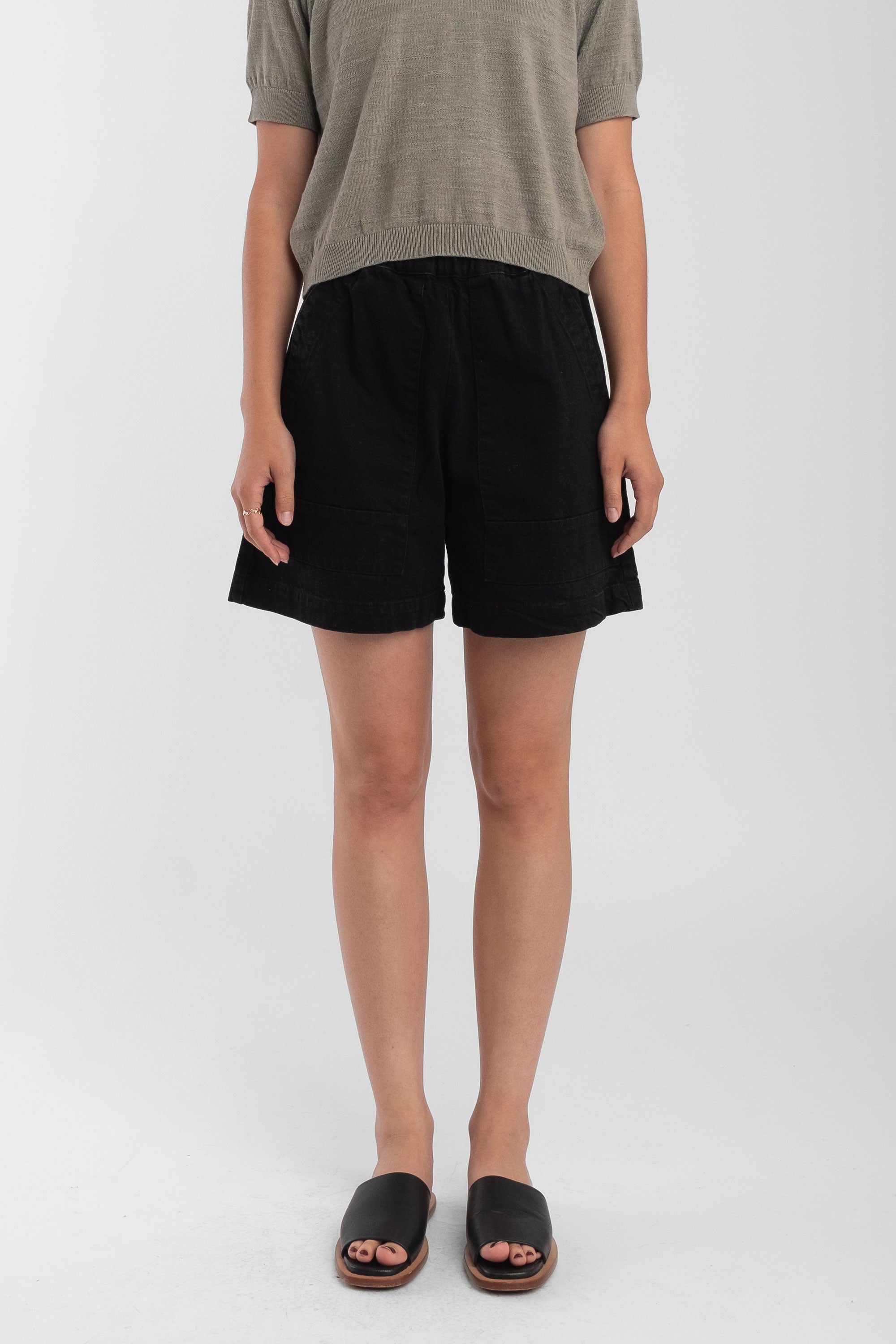 Faded Black Field Short