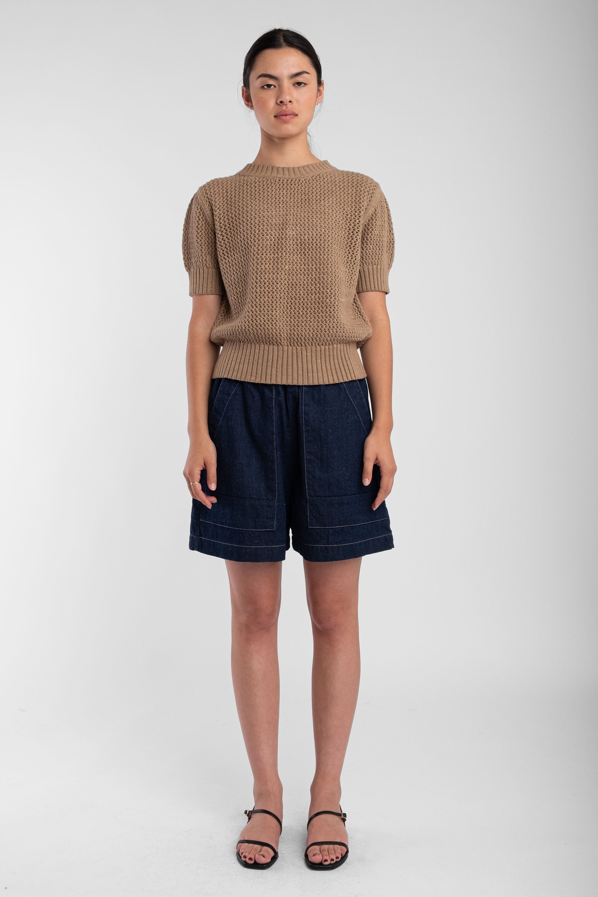 Dark Indigo Field Short