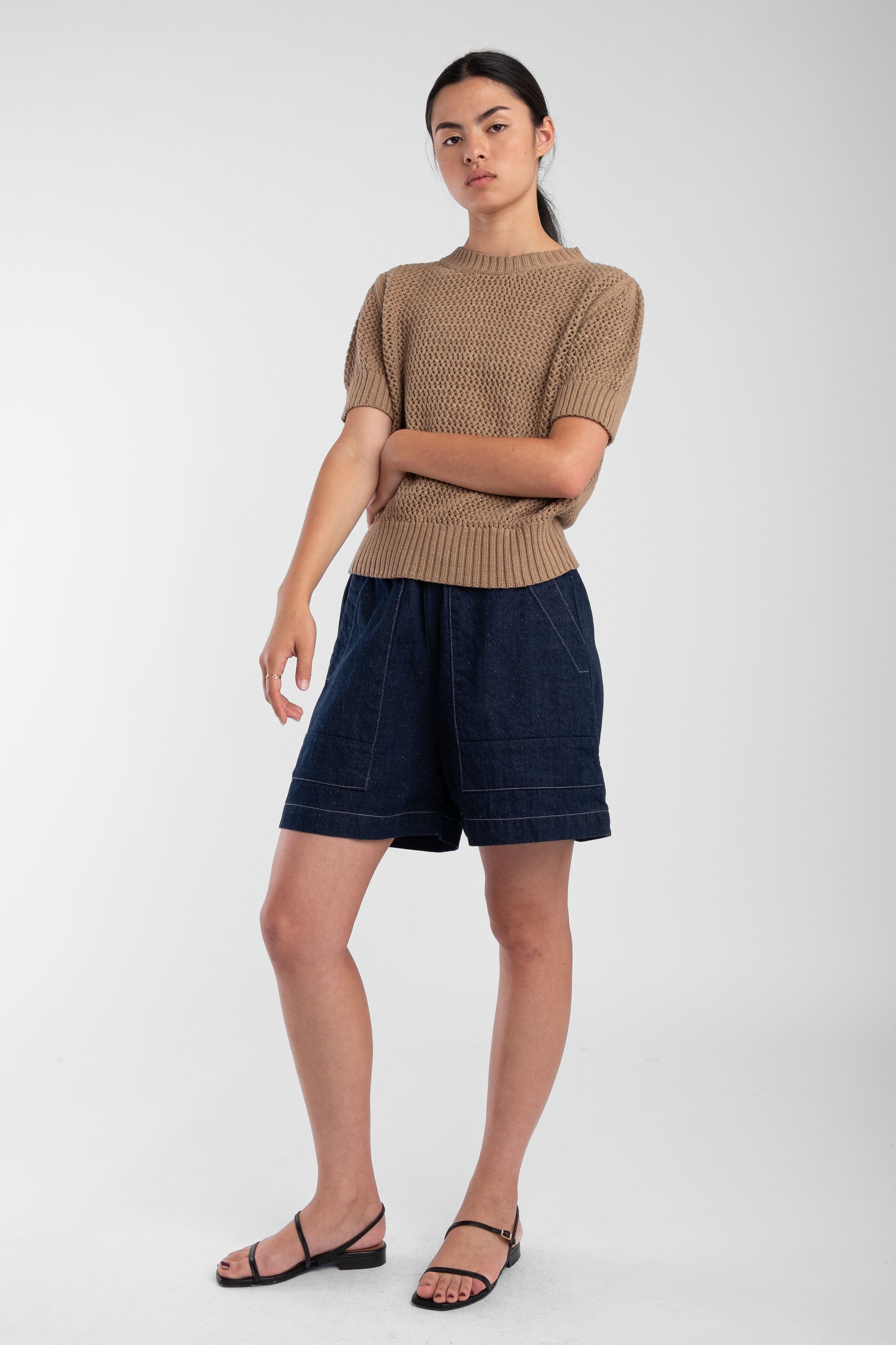 Dark Indigo Field Short