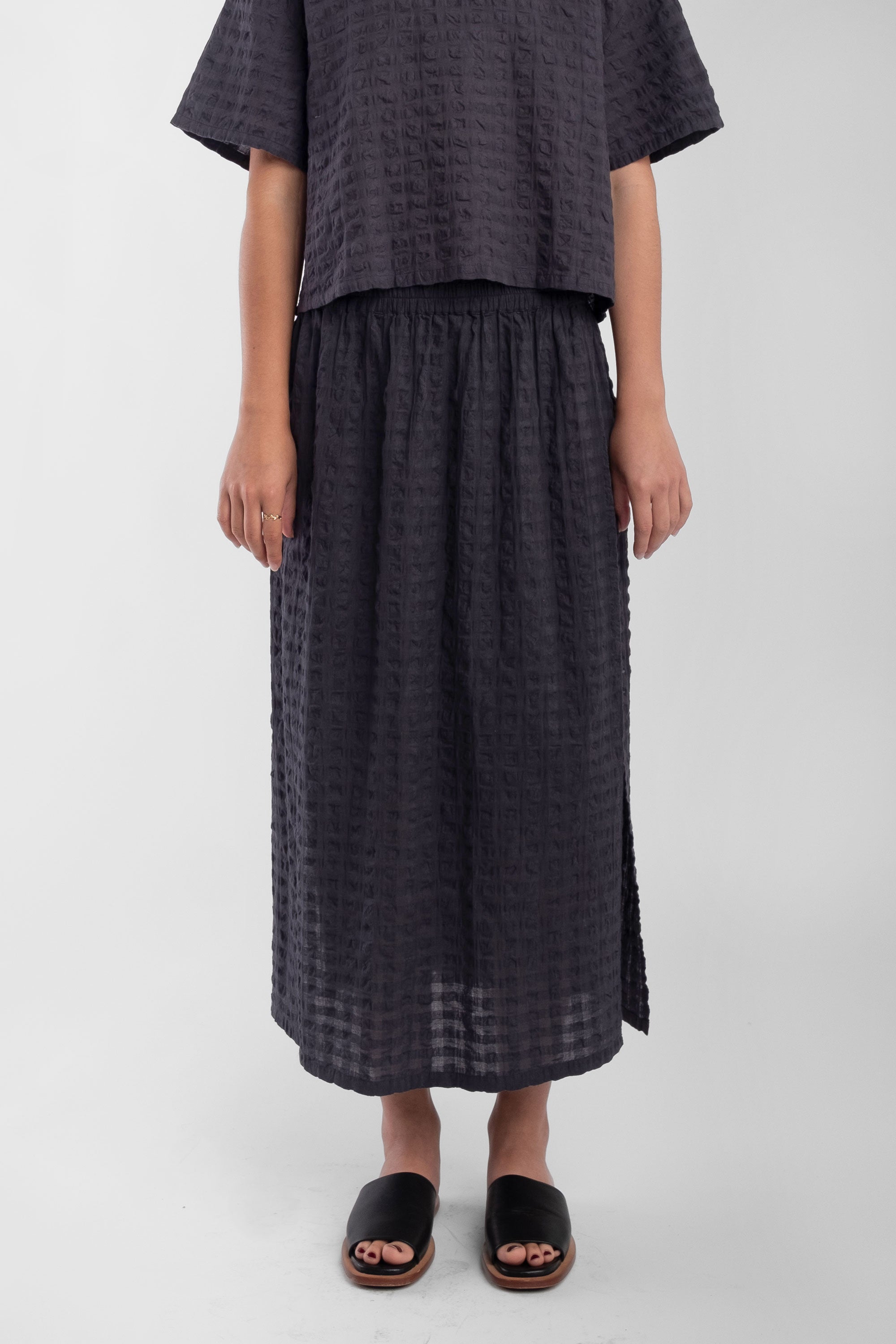 Faded Black Georgia Skirt