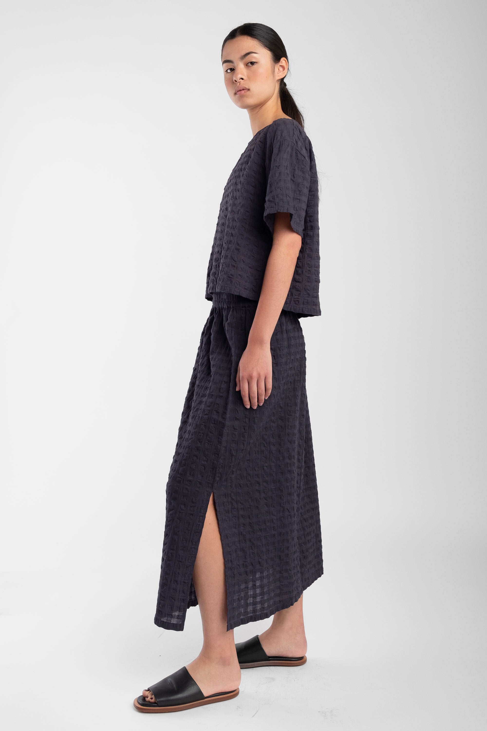 Faded Black Georgia Skirt
