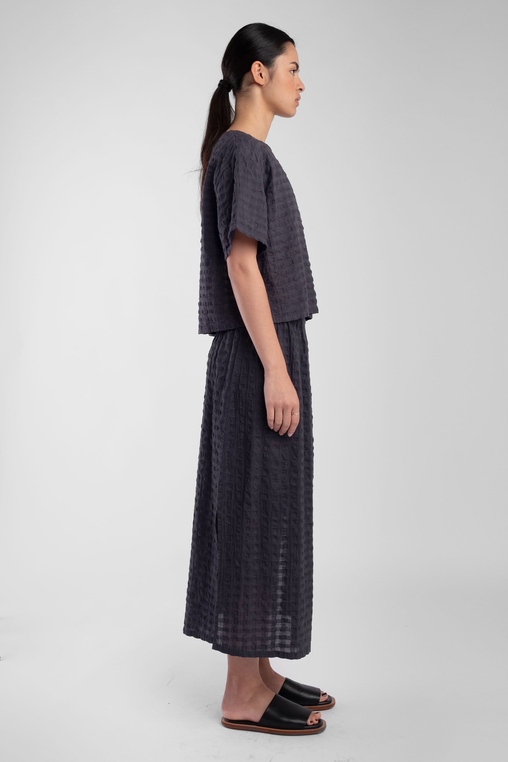 Faded Black Georgia Skirt
