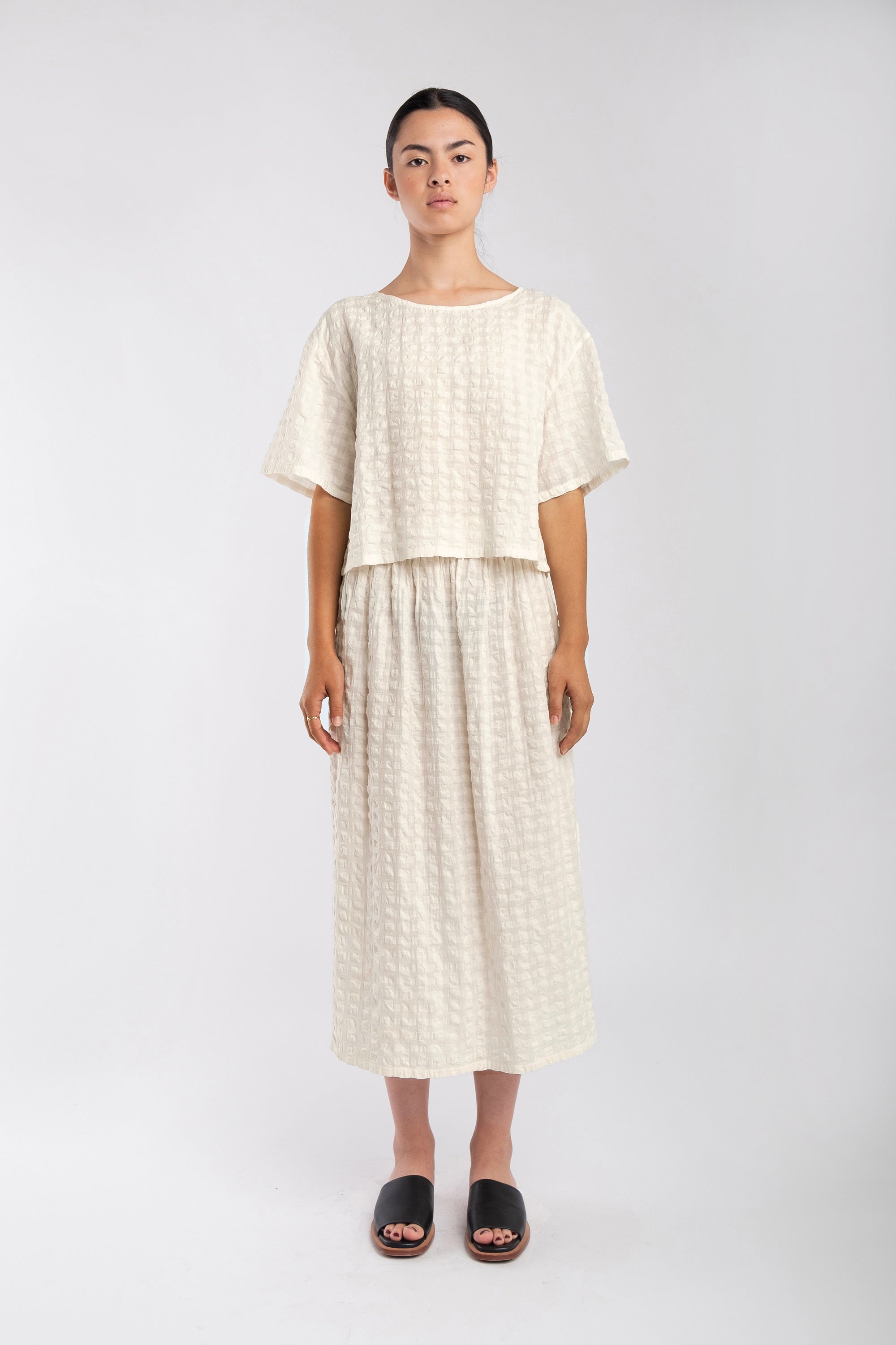 Cream Georgia Skirt