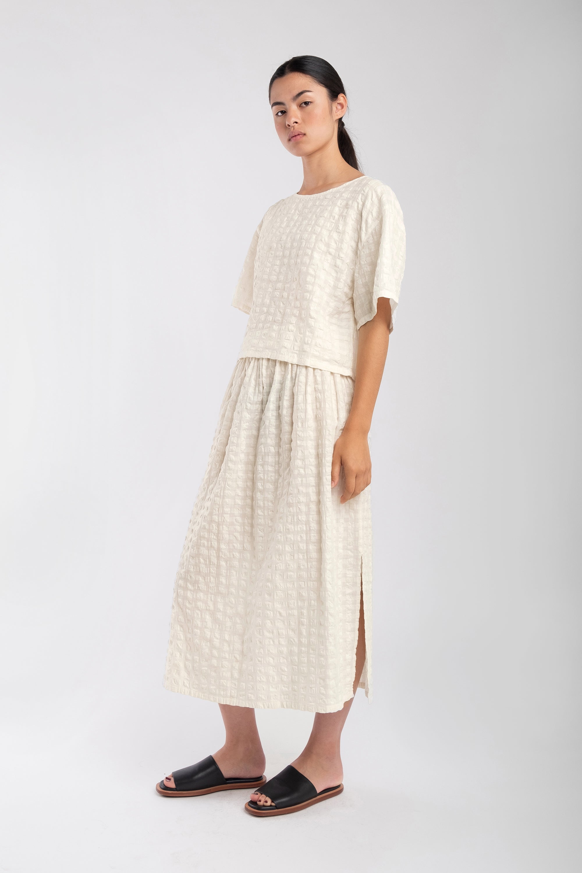 Cream Georgia Skirt