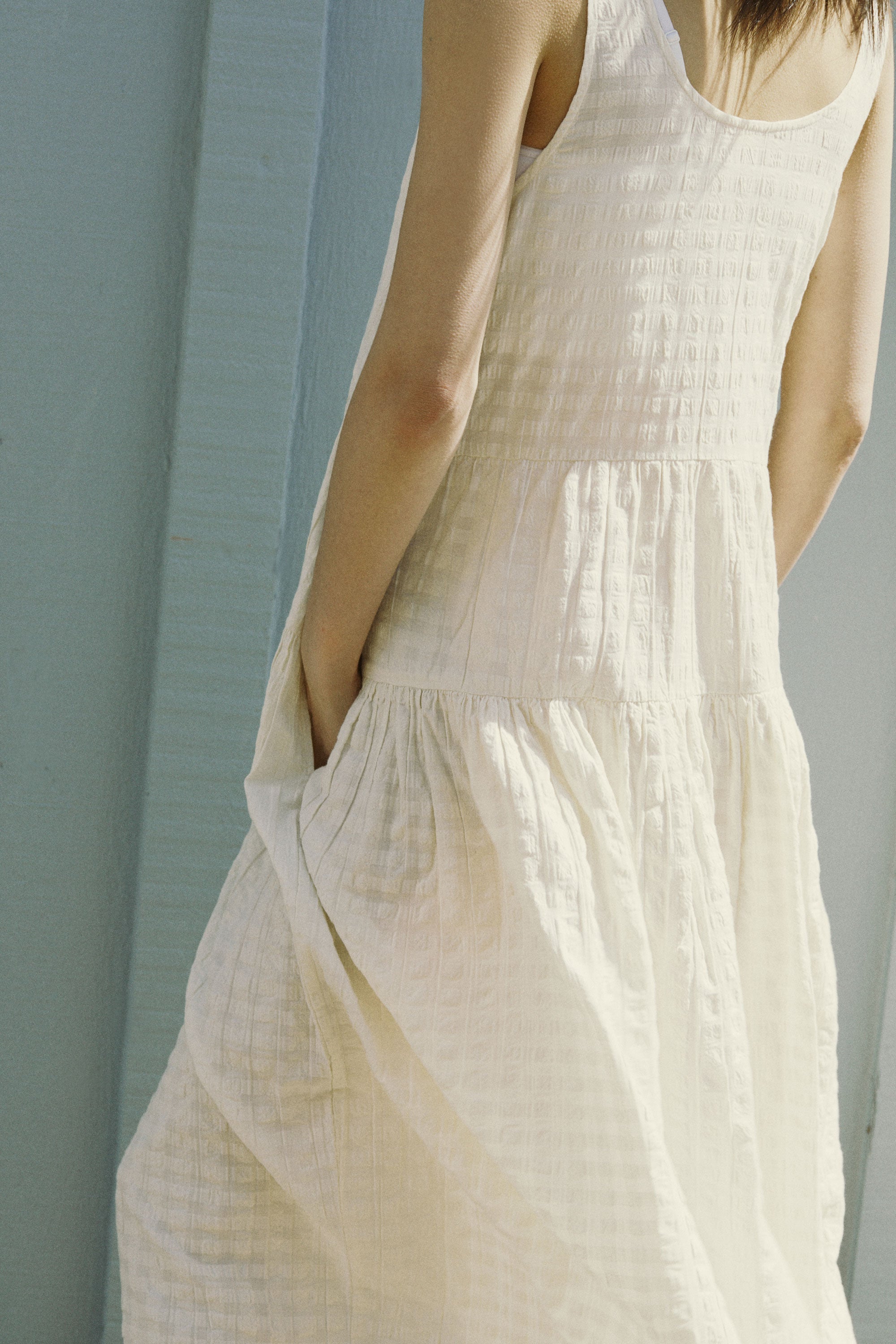 Cream Ira Dress