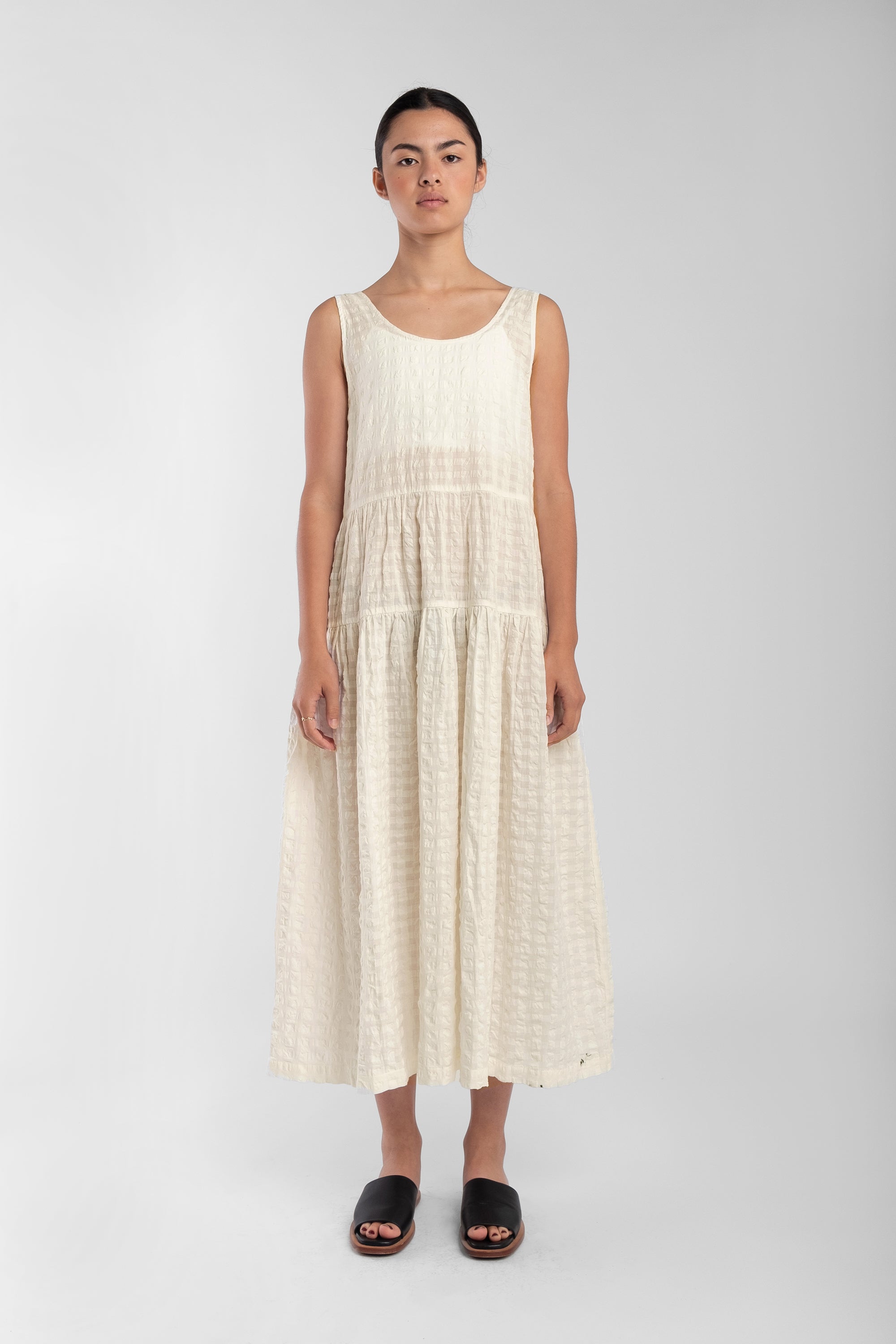 Cream Ira Dress