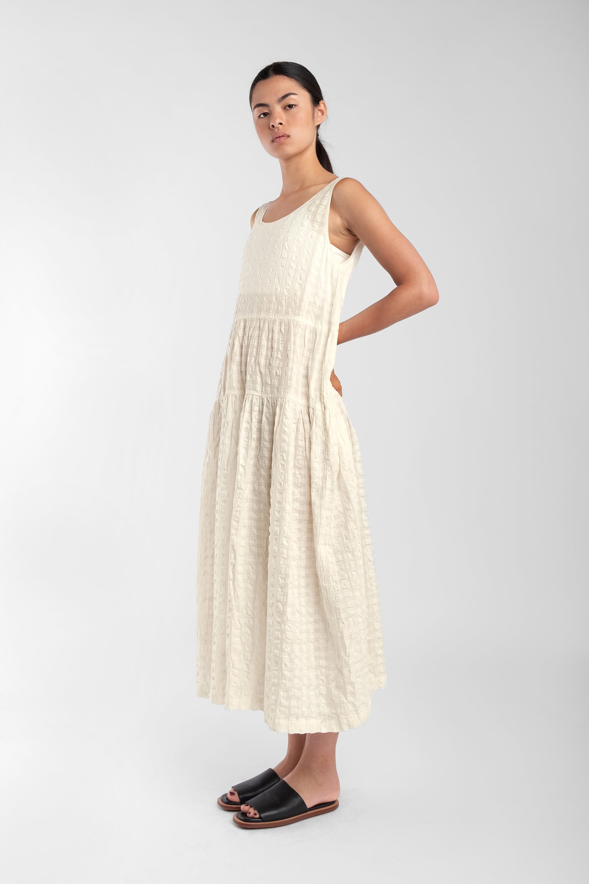 Cream Ira Dress
