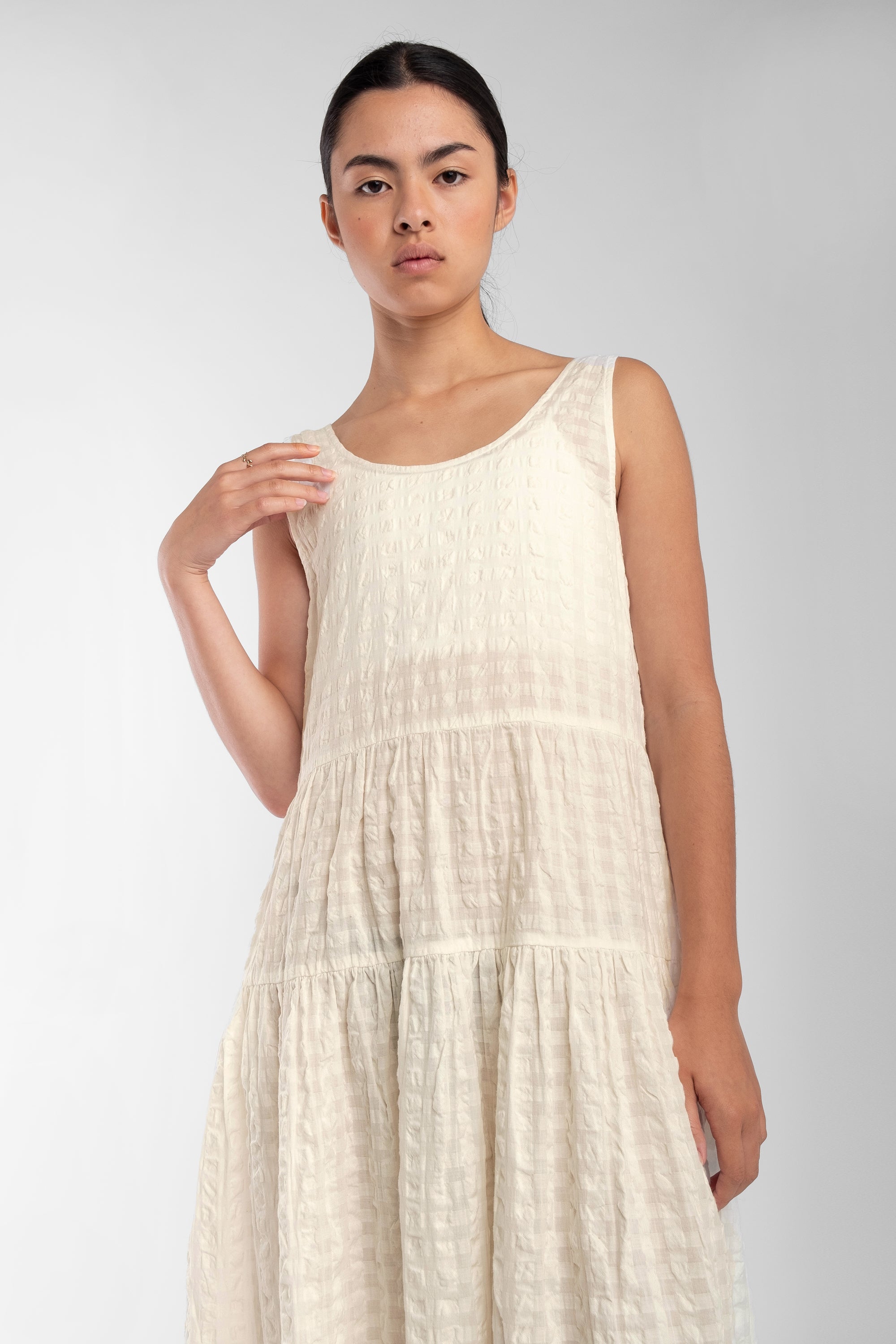 Cream Ira Dress