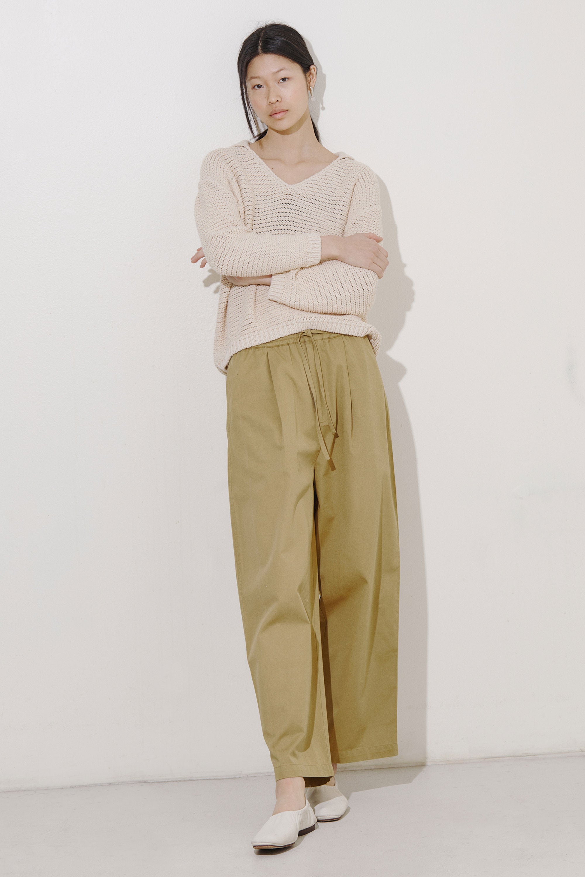Ochre Tie Trouser