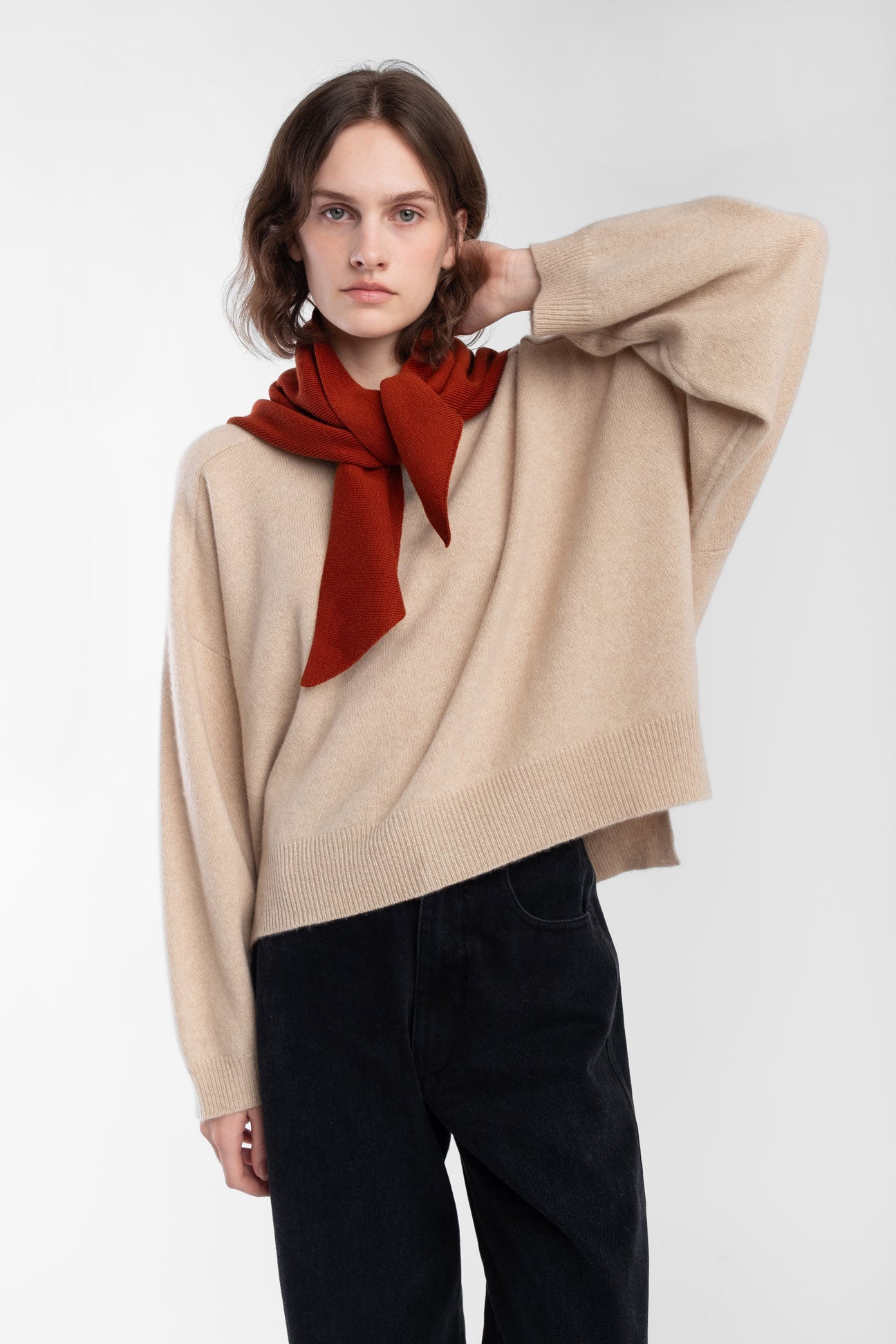 Scarlet Bandana Scarf