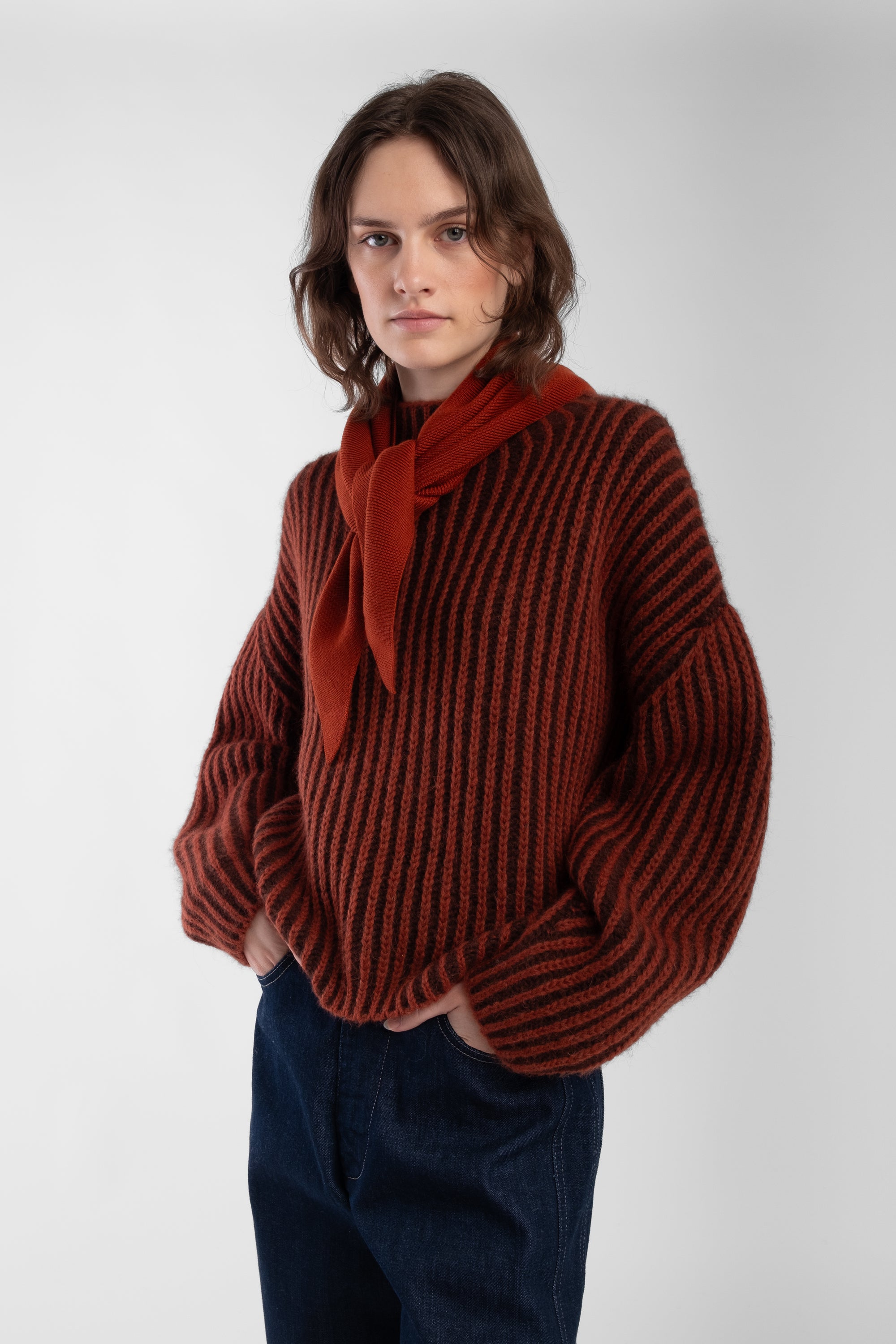 Scarlet Bandana Scarf