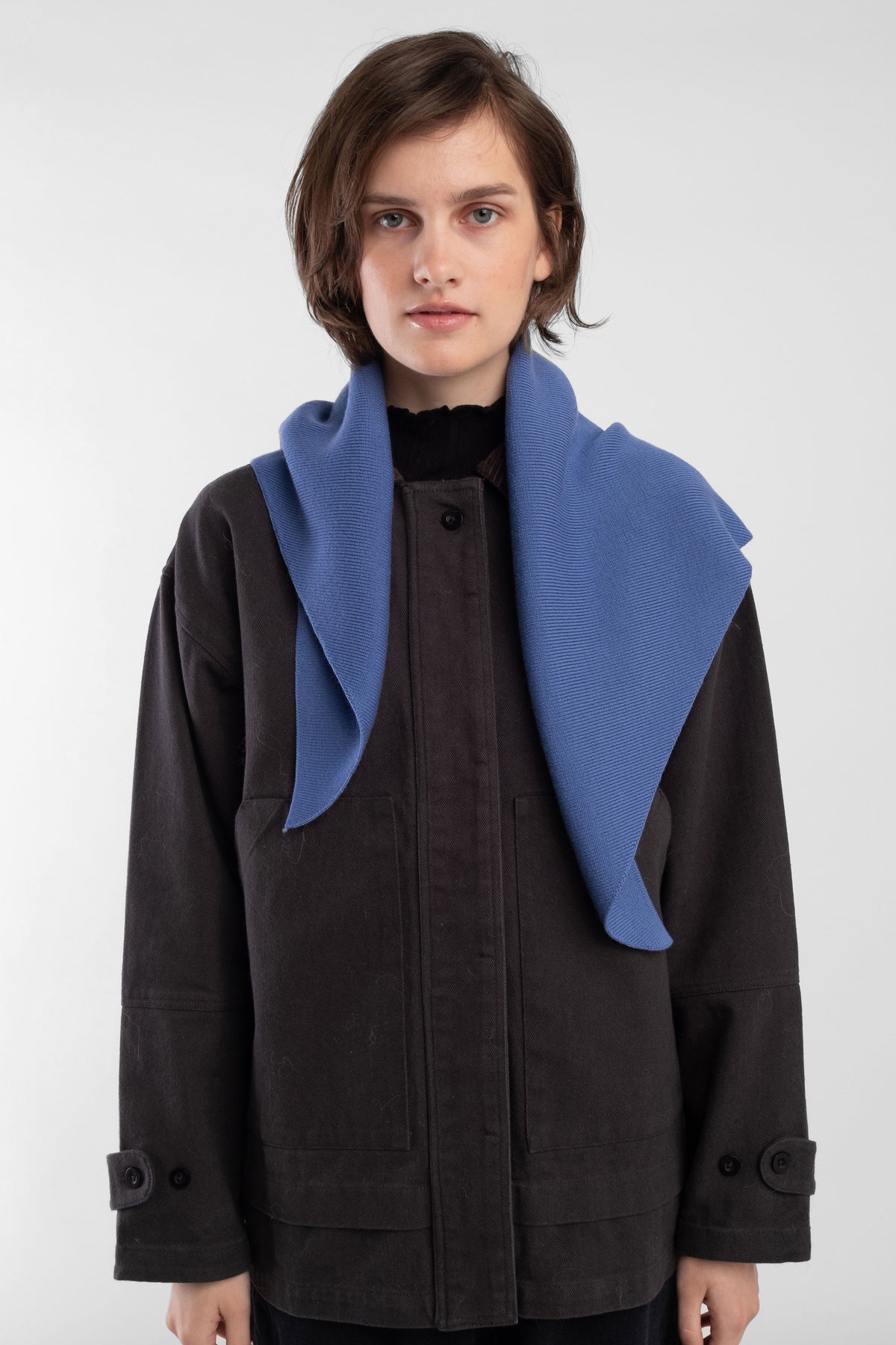 Cobalt Bandana Scarf
