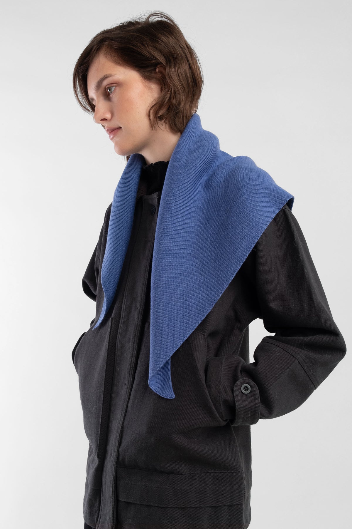 Cobalt Bandana Scarf