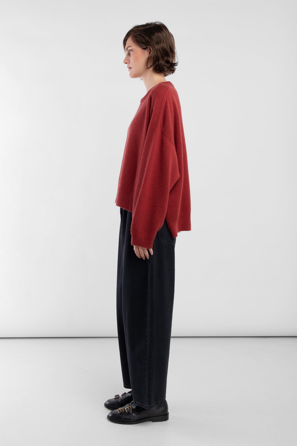 Ruby Cashmere Shell Sweater