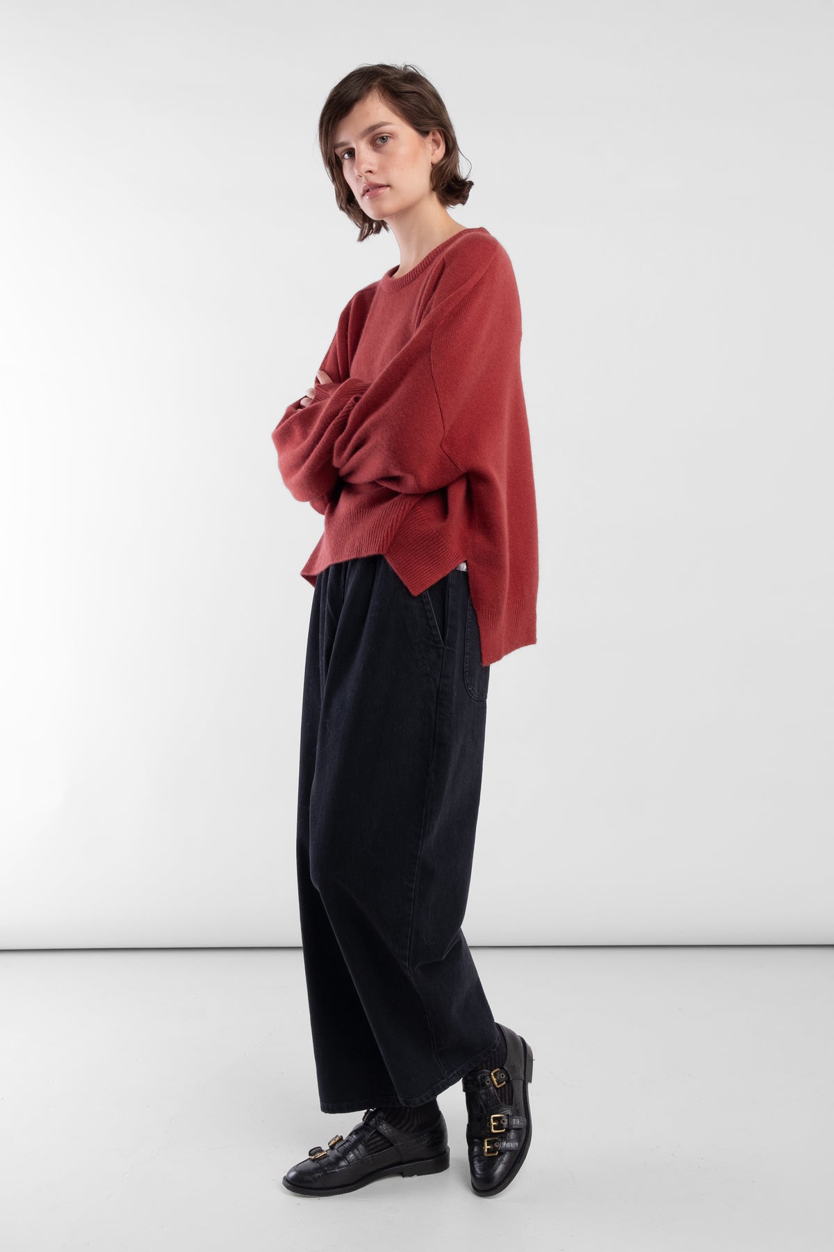 Ruby Cashmere Shell Sweater