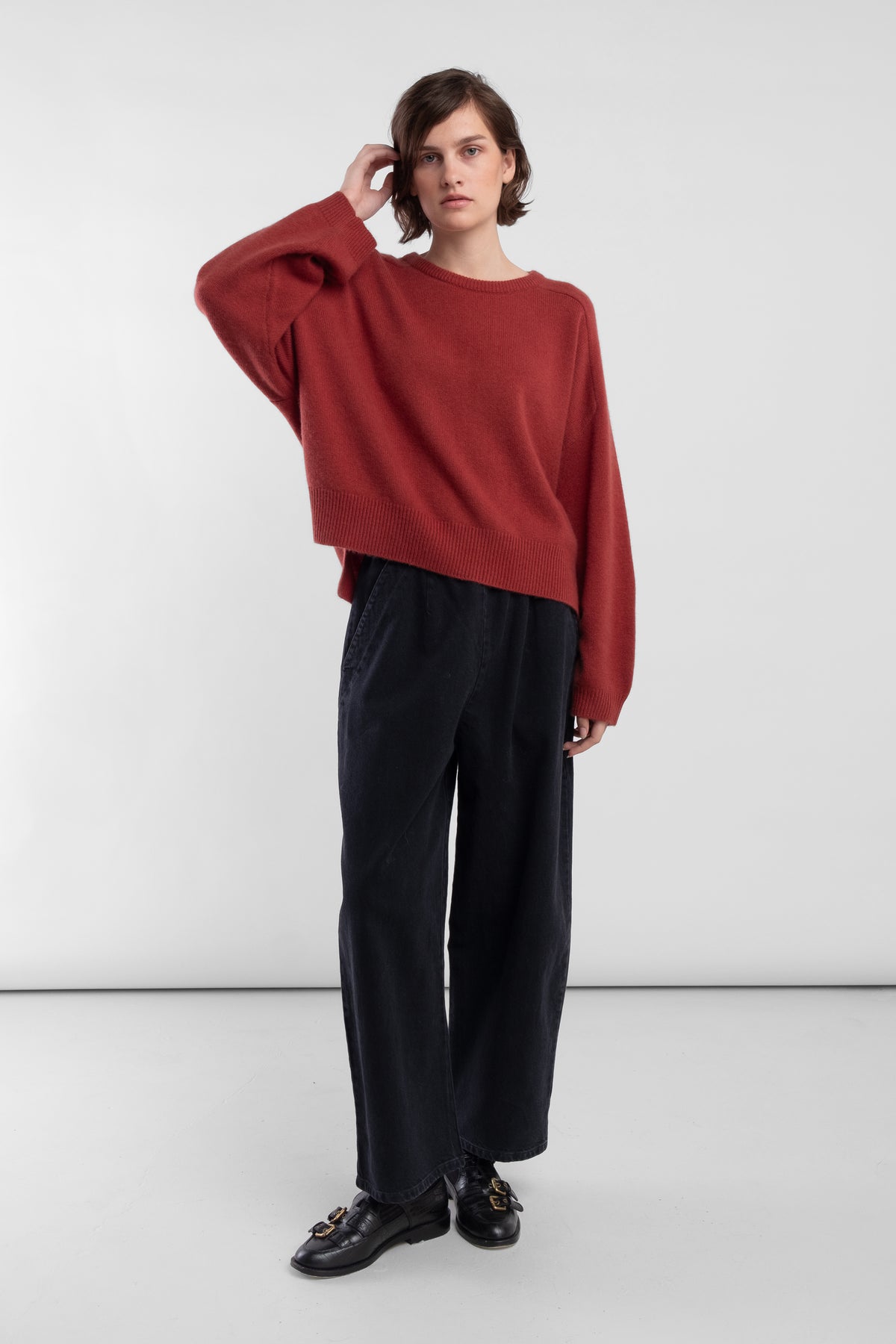 Ruby Cashmere Shell Sweater