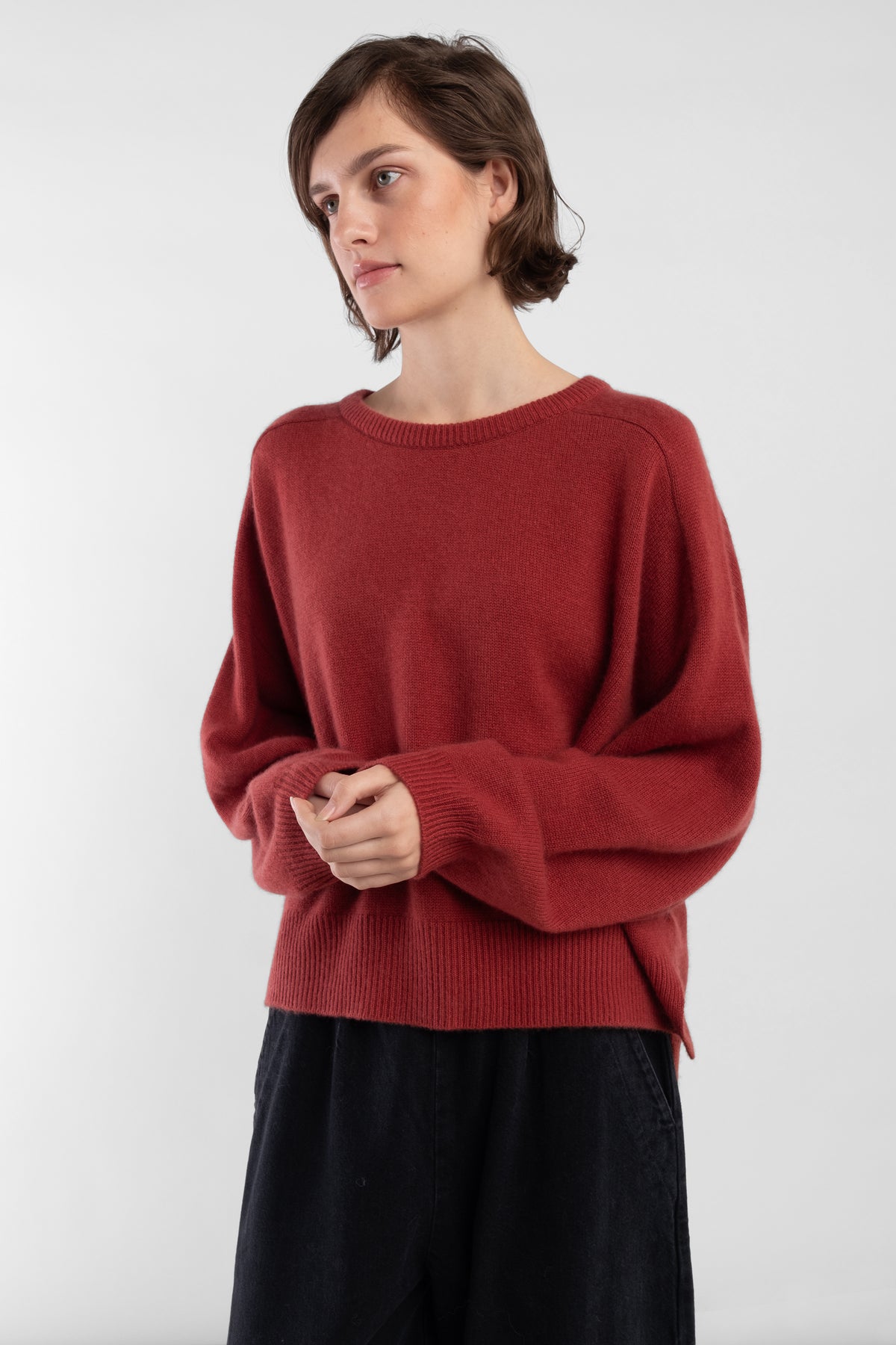 Ruby Cashmere Shell Sweater