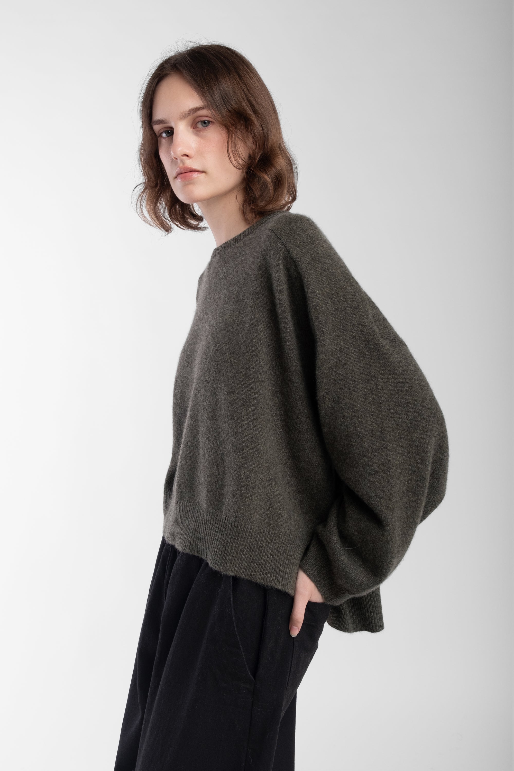 Cypress Cashmere Shell Sweater