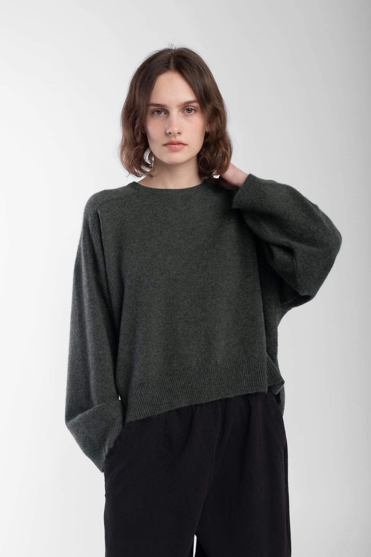 Cypress Cashmere Shell Sweater
