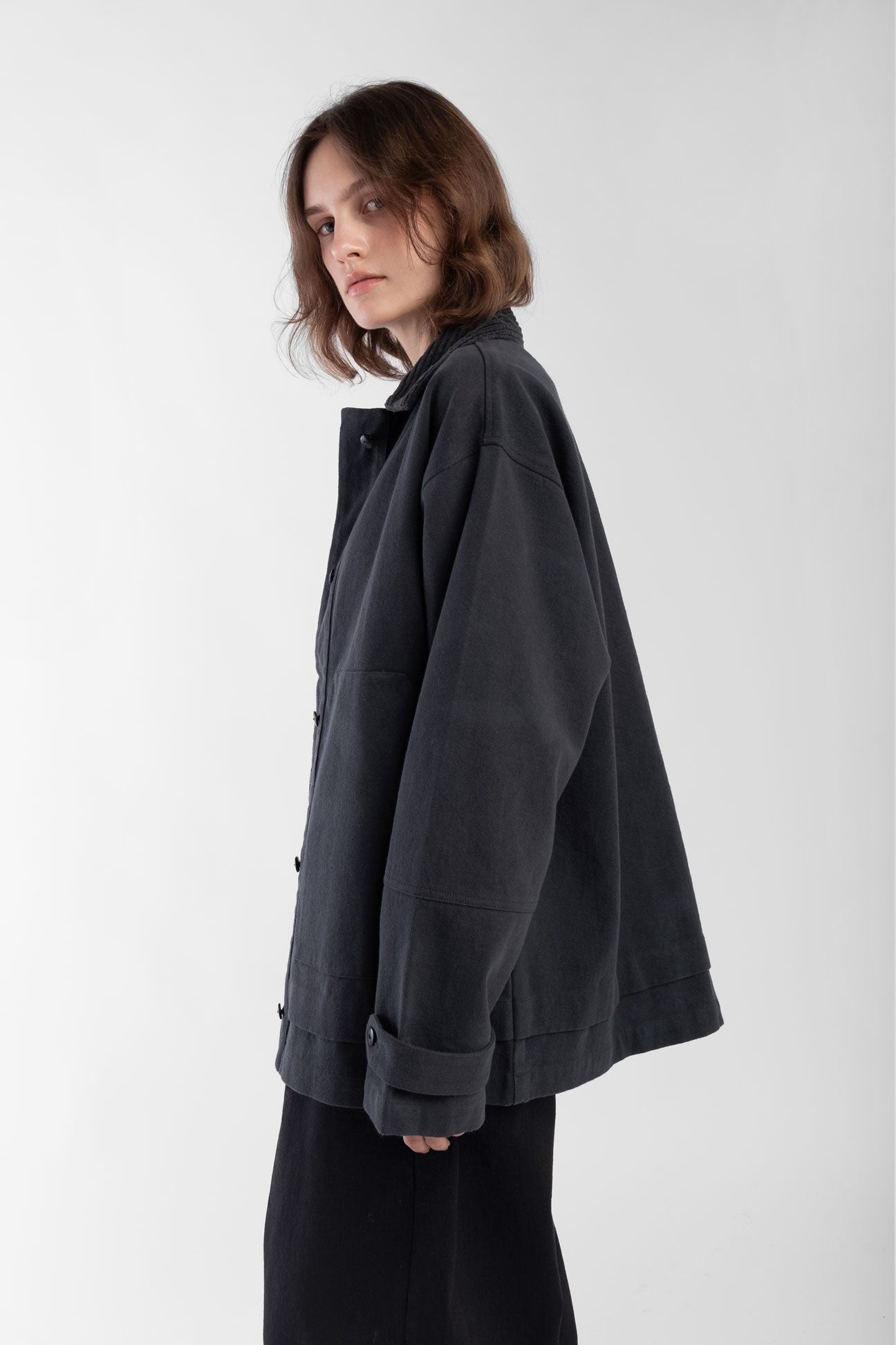 Faded Black Field Jacket