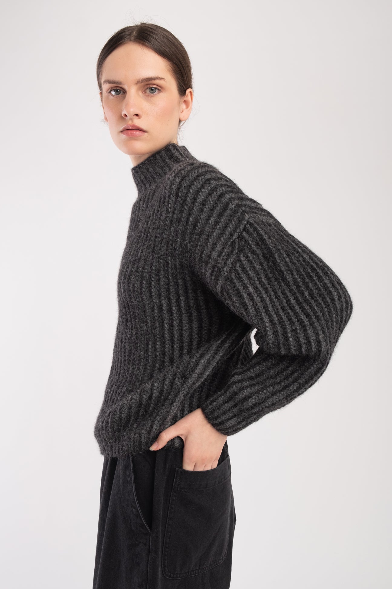 Charcoal Ines Sweater