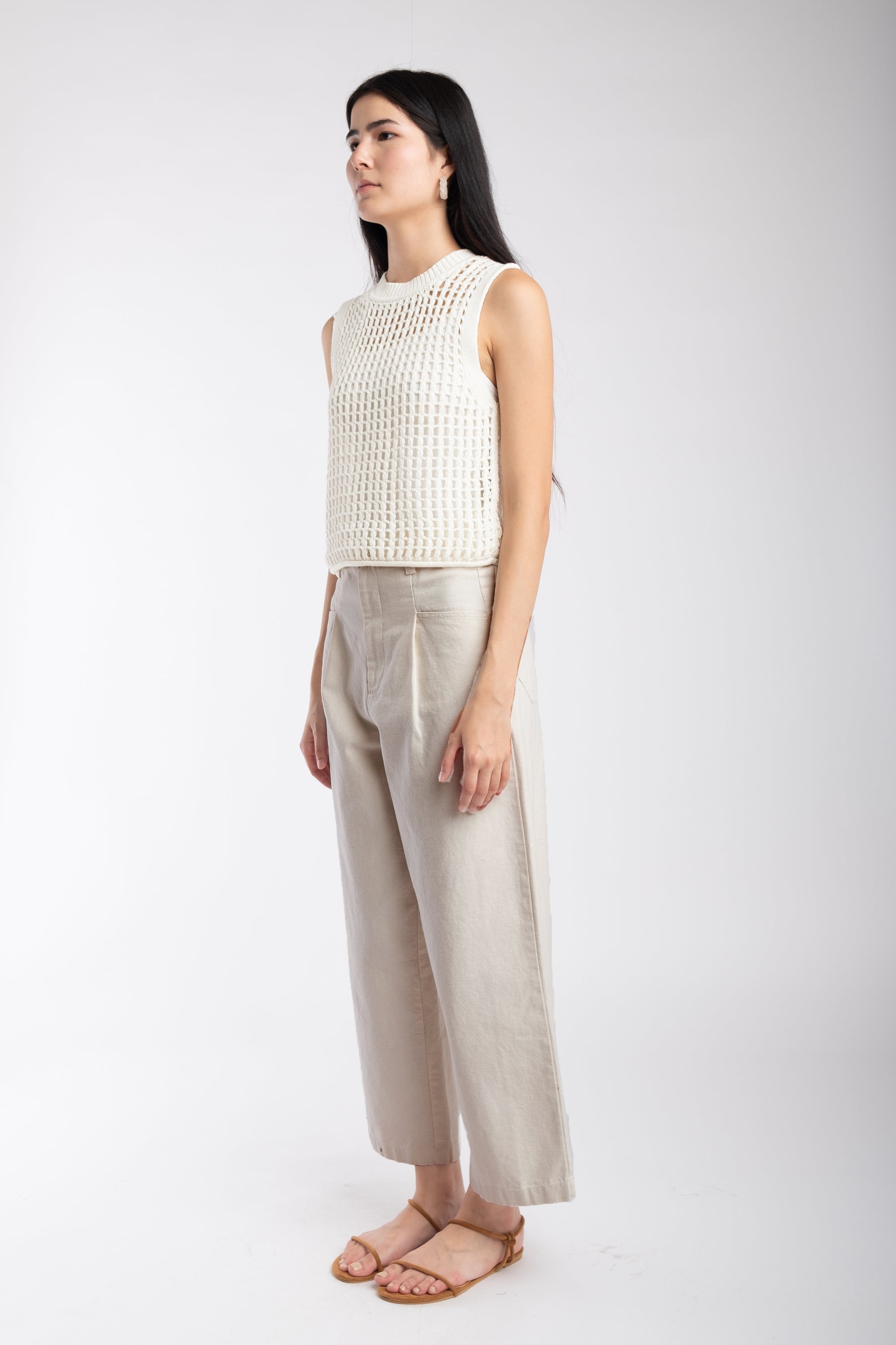 Cream Juna Tank