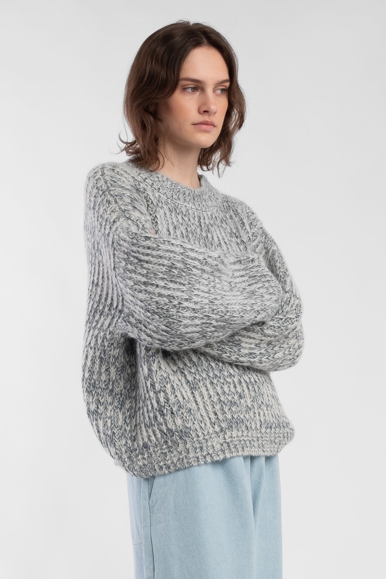 Mix Blue Marcel Pullover