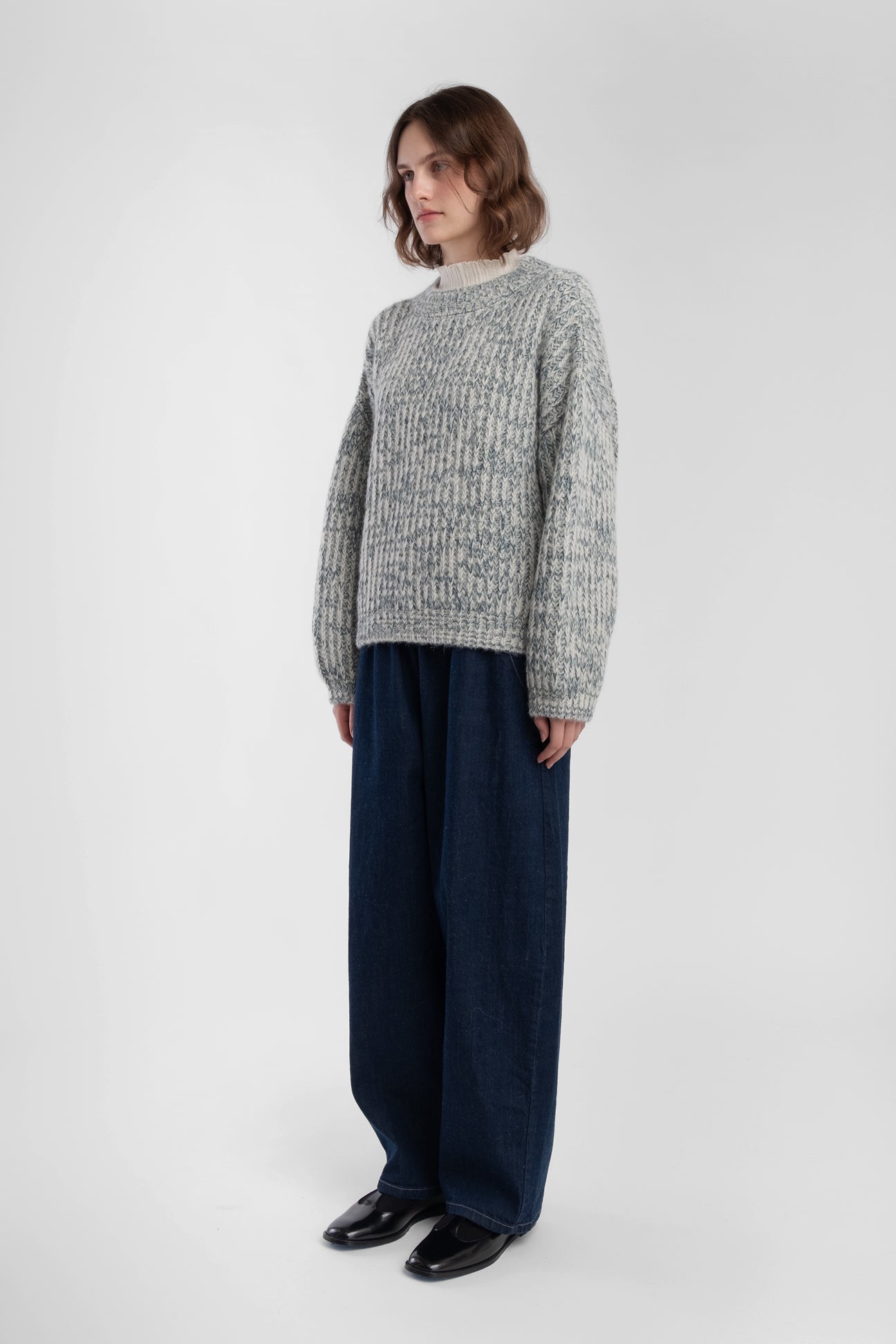Mix Blue Marcel Pullover