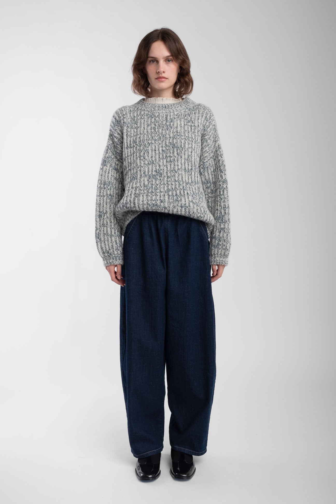Mix Blue Marcel Pullover