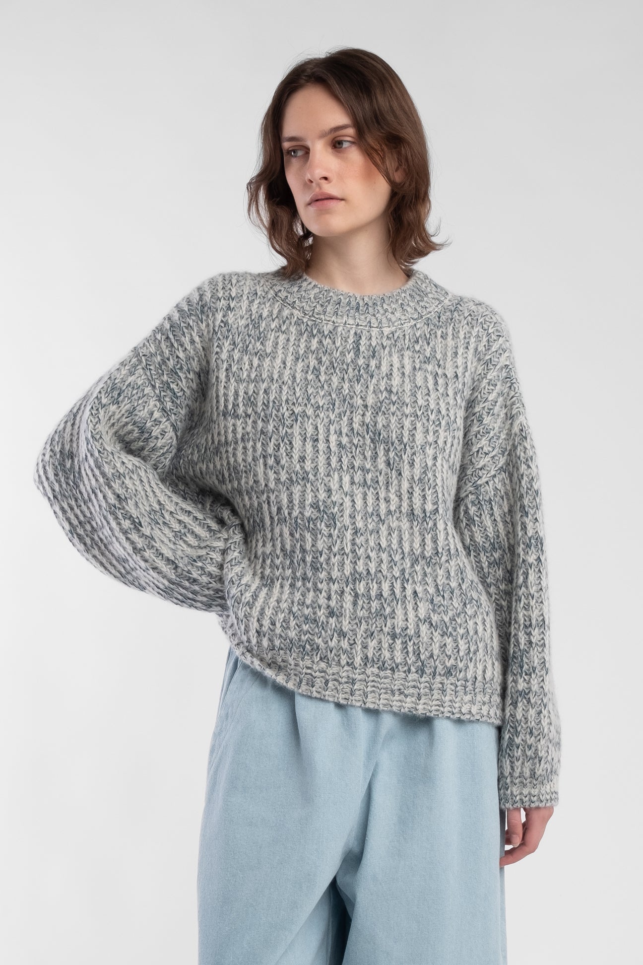 Mix Blue Marcel Pullover