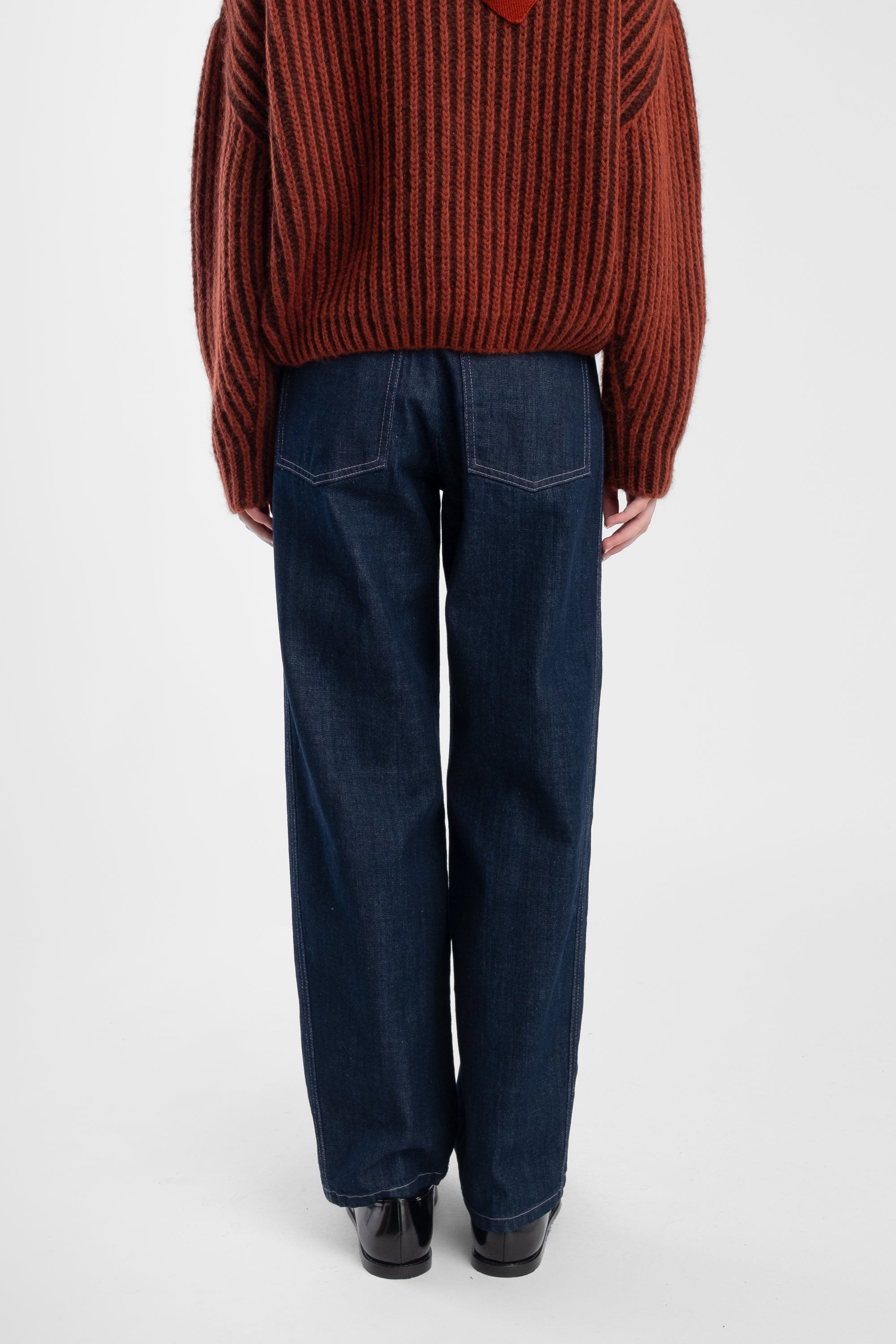 Dark Indigo Panel Jean