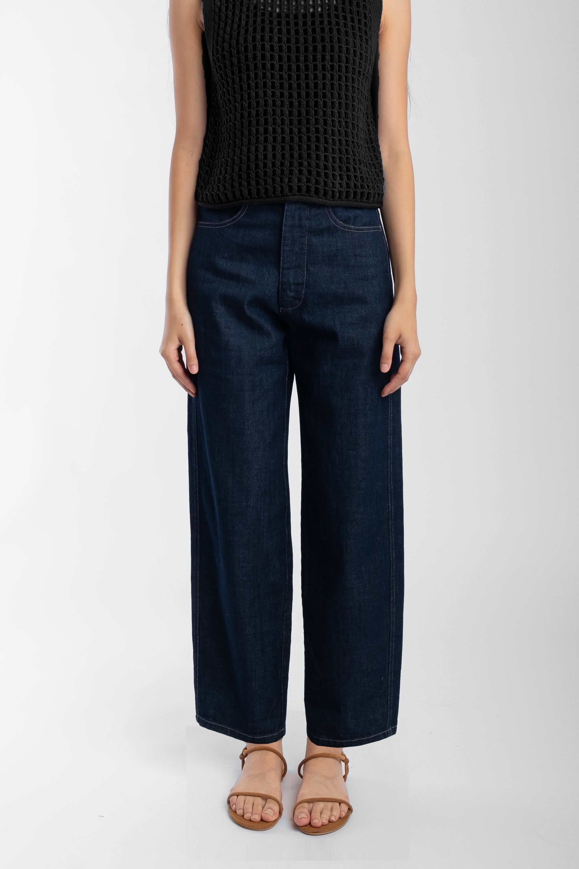 Dark Indigo Panel Jean
