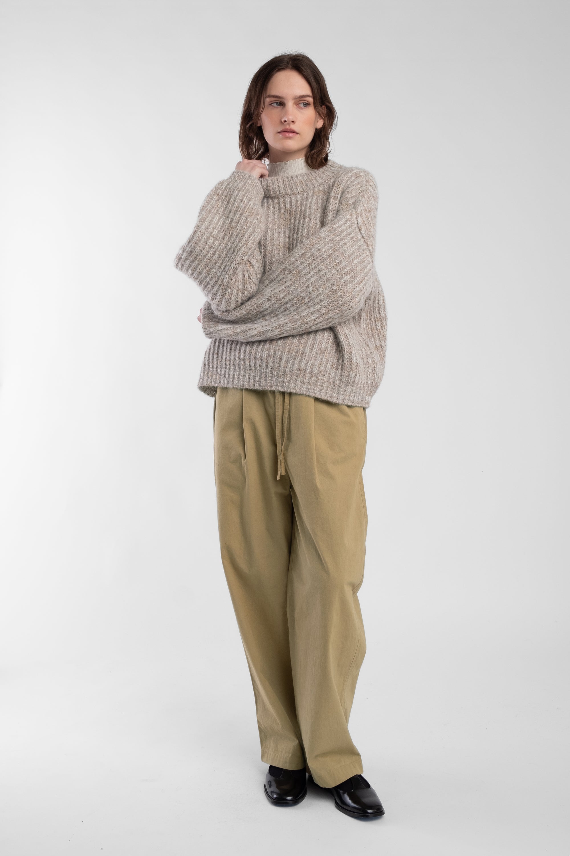 Ochre Tie Trouser