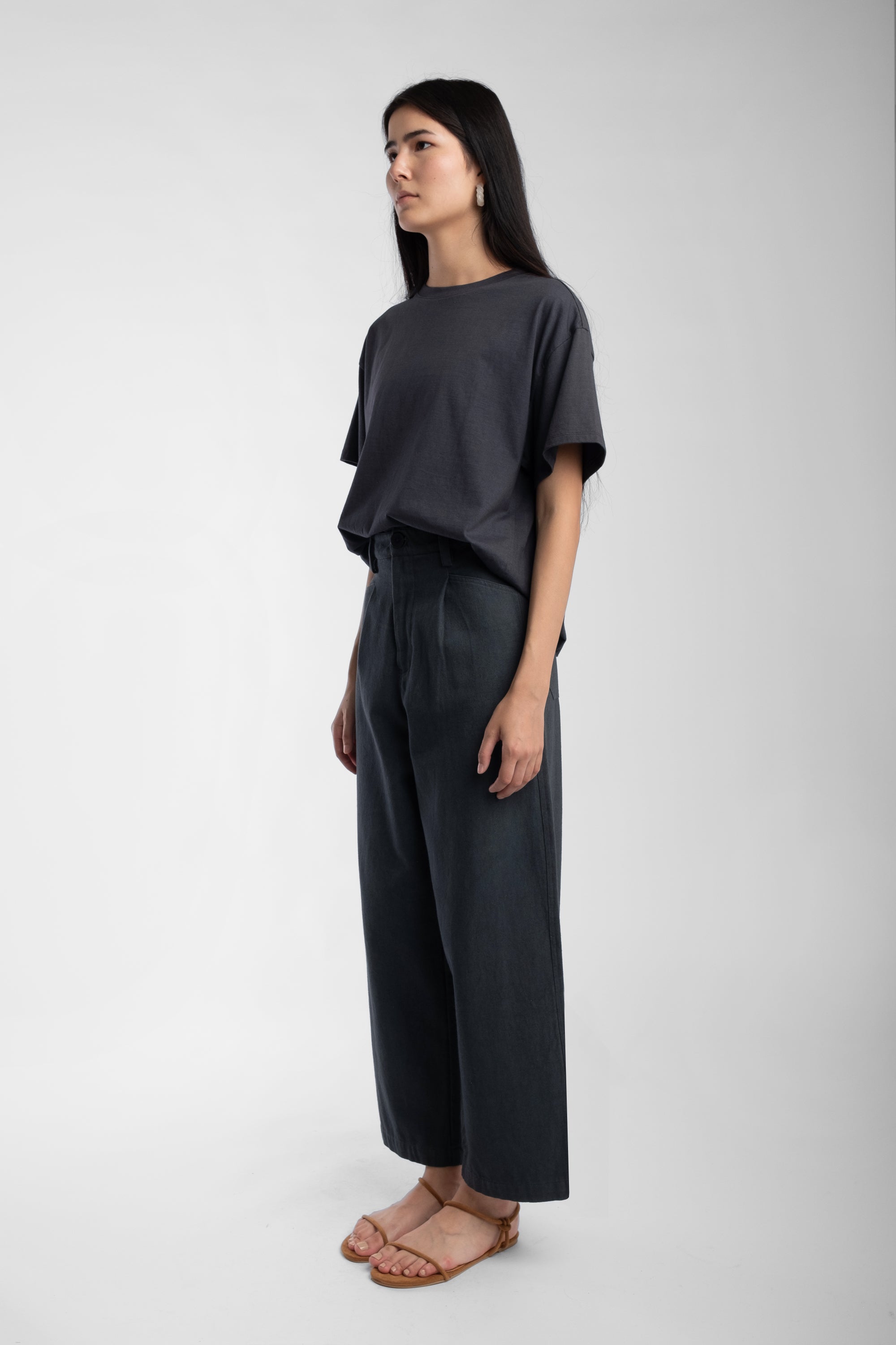 Faded Black Lou Trouser